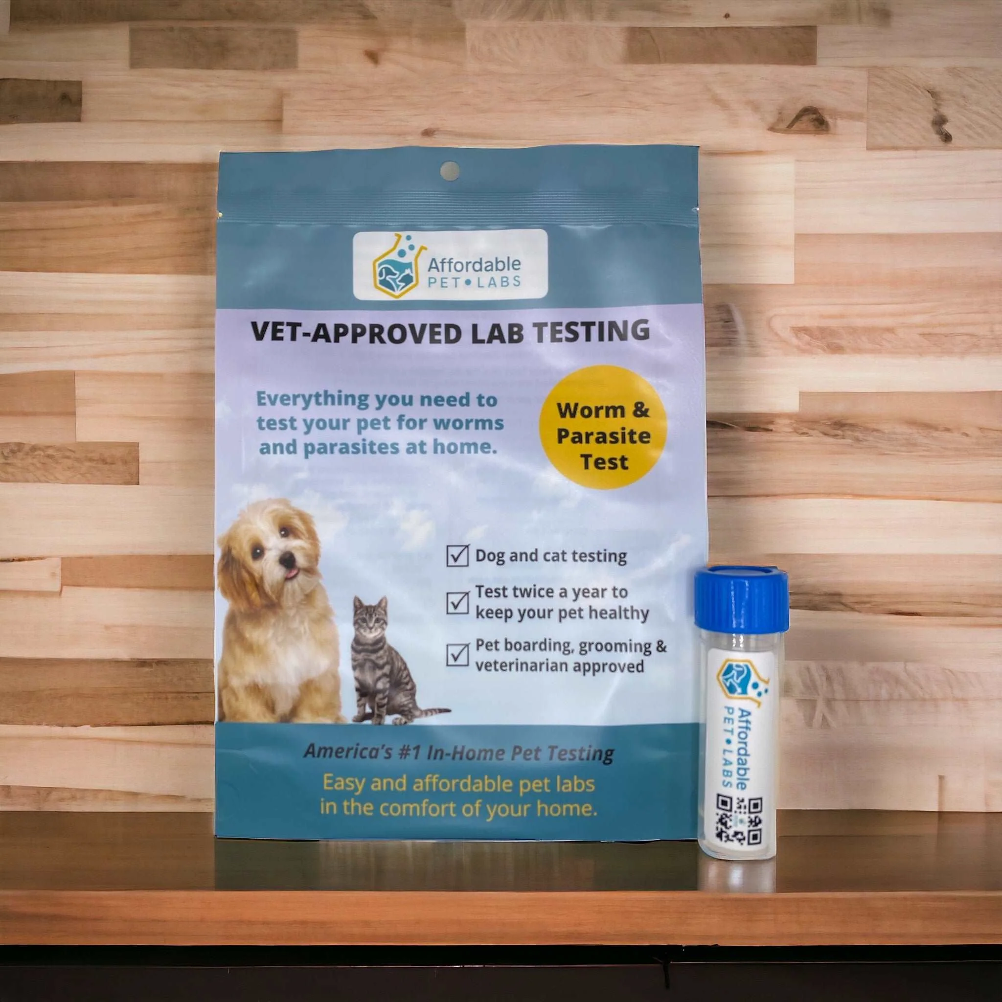 Easy Home Kit Affordable Pet Labs Total Fecal Tests Plus Giardia For Cats - Image 5